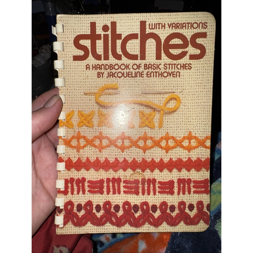 Vintage - Stitches With‎ Variations A Handbook of Basic Stitches - 1976